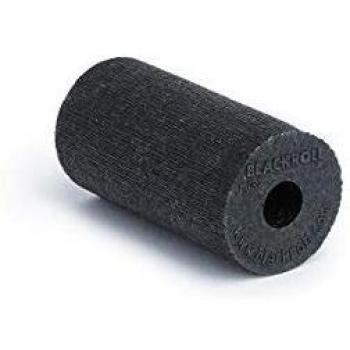 BLACKROLL Micro Schwarz - Massage Roller, Compact Size, High-Density Foam, Lightweight and Portable, Ideal for Targeted Muscle Relief and Recovery, Suitable for All Fitness Levels