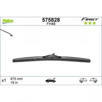Limpiaparabrisas VALEO First Blade VFH48, Longitud 475mm, Delantero, 1 Pieza