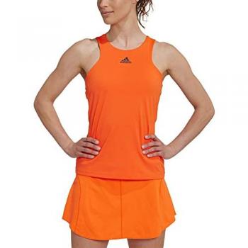 Camiseta de Tirantes Adidas Y-Tank para Mujeres Naranja Talla S