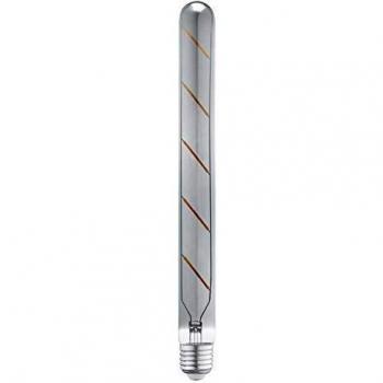 Trio Leuchten Bombilla LED de filamento, 4 W, Color ahumado