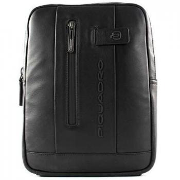 Bolso de Cuero Negro Piquadro Urban para Hombres - ¡Estilo y Elegancia en un Solo Producto!