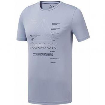 Reebok Wor Poly Graphic SS tee Camiseta, Hombre, dendus, M