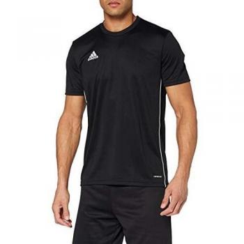 adidas CORE18 JSY T-Shirt, Hombre, Black/White, S