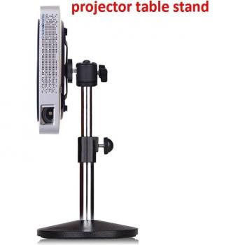 Soporte de mesa ajustable en altura para mini proyector de aluminio