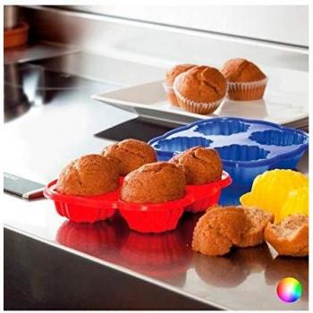 BigBuy Cooking S1403364 Moldes, Silicone, Amarillo
