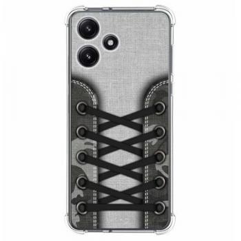 Funda de Silicona Antigolpes para Xiaomi Redmi 12 5G con Diseño de Zapatillas 16