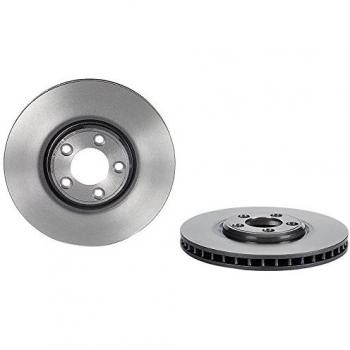 Brembo 09A52811 Discos de Freno con Recubrimiento UV, Set de 2