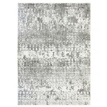 Alfombra extra-suave VESTALE IMPRESSION 160 x 230 cm Gris Argenté