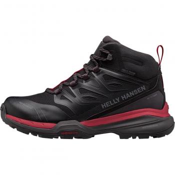 Botas de senderismo Helly Hansen Traverse HT, color negro y rojo, talla 44 EU
