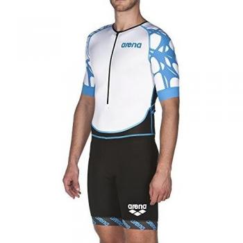 ARENA M Trisuit ST Aero Traje de Neopreno, Hombre, Black/White, XS