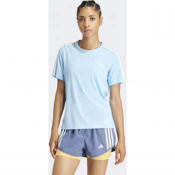 Camiseta de mujer Own the Run 3 Stripes adidas