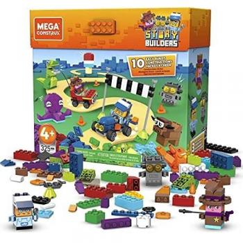 Mega Construx- Gran Conjunto de Story Builders definitivos, Multicolor