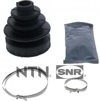 Fuelle de transmisión SNR OBK10.004 - Juego de fuelles para árbol de transmisión, compatible con vehículos específicos, fabricado en material resistente a la abrasión y temperaturas extremas, incluye abrazaderas y es fácil de instalar