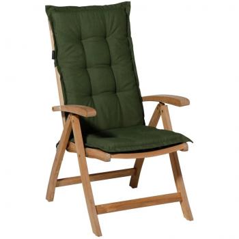 Cojín de Silla Alto Panamá 123x50 cm Verde
