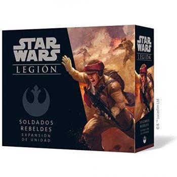 Fantasy Flight Games- Star Wars Soldados Rebeldes, Color