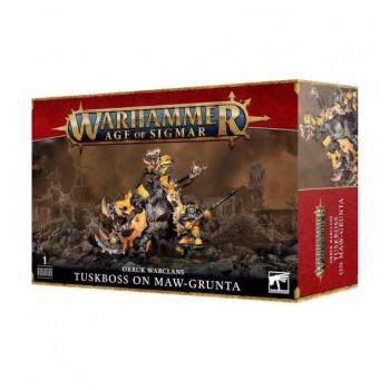 Warhammer Age of Sigmar: Orruk Warclans - Tuskboss on Maw-Krusha