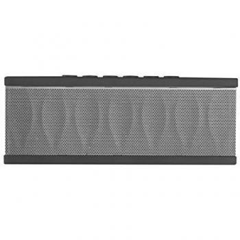 Coppertech Wavy - Altavoz Bluetooth portátil 10W, NFC, batería recargable integrada 1000mAh que dura hasta 8 horas, con Manos Libres - color plata