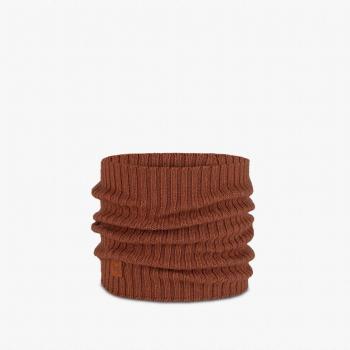 Bufanda unisex Buff Norval Cinnamon - Tejido de punto, color marrón, diseño cómodo y versátil