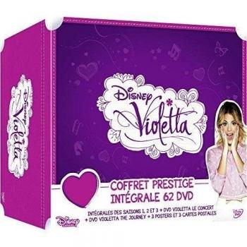 Violetta - Coffret Prestige Intégrale 62 DVD : Intégrales des saisons 1, 2 et 3 + Violetta, le concert + Violetta, l'aventura + 3 posters et 3 cartes postales [Francia]