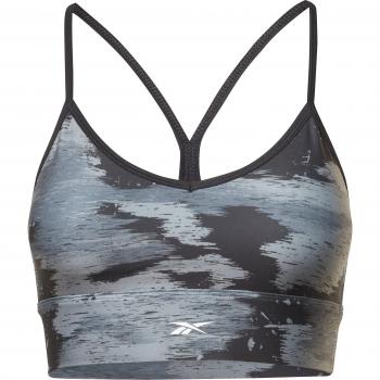 Reebok Sujetador Deportivo Workout Ready Camo Print Gris S Mujer