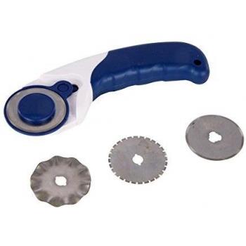 Silverline Tools 184953 Cúter circular 3 en 1 Cuchilla Ø45 mm, Multicolor