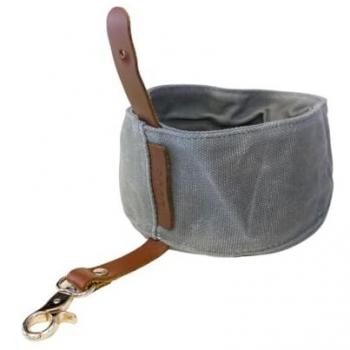 Bebedero/Comedero Plegable para Perros UDog Full Moon con Mosquetón y Acceso a Plataforma Educativa ¡Gratis!