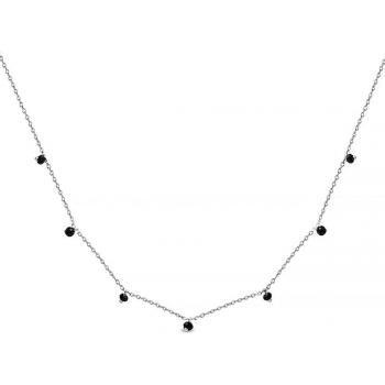 Collar de Plata Luxenter Atelier Khosar con Detalles en Ónix