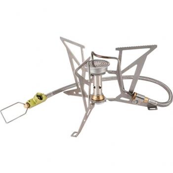Edelrid Opilio - Hornillo de gas para cocinas de camping, color plateado