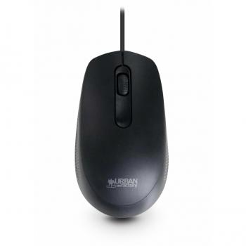 RATON OPTICO USB-A 1200 DPI PERP AMBIDEXTRO - NEGRO