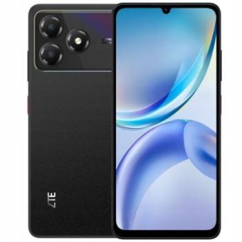 Smartphone ZTE Blade A36, 4GB RAM, 64GB ROM, pantalla 6.75 HD+ 90Hz, Dual SIM, 4G, batería 5000 mAh, color Negro