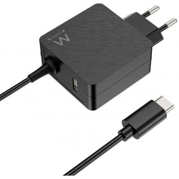 Cargador de Pared USB Tipo C Ewent EW3979 1 x USB Tipo A 45W