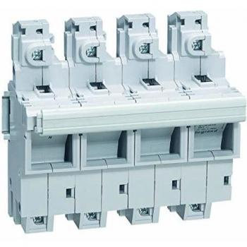 Legrand portaf./cortacirc. - Base fusible secc t1 fijación tornillo -rail 4'5 módulo