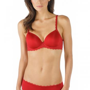 Mey Amorous Full Cup Bi-Stretch Bra for Women 90B in Red
