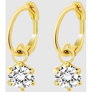 Pendientes Time Road Hin00133 Oro, Mujer