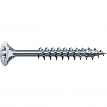 Tornillo Universal SPAX Wirox T-STAR Plus 5 x 50 mm, Cabeza Avellanada, Rosca Parcial - Caja de 200 unidades