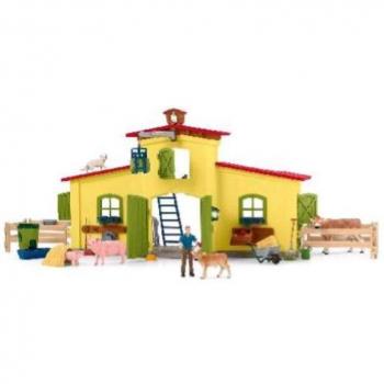 Establo Grande con Animales y Accesorios - Schleich 42605
