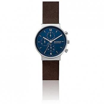 Skagen Men's Ancher Chronograph, At Least 50% Recycled Stainless Steel Watch, SKW6765