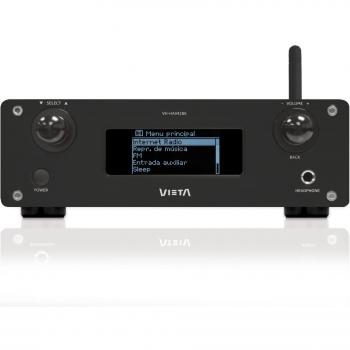 Vieta VH-HA042BK - Amplificador digital con Internet Radio, color negro
