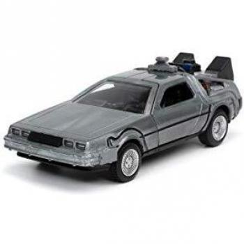 Jada Toys- Coche Delorean Regreso al Futuro, Escala 1:32, Coleccionismo