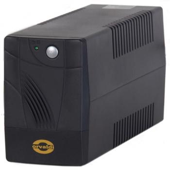 SAI Interactivo Orvaldi 1045K 240 W - SAI de línea interactivo, capacidad de 0.45 kVA, 2 salidas, potencia de 240 W