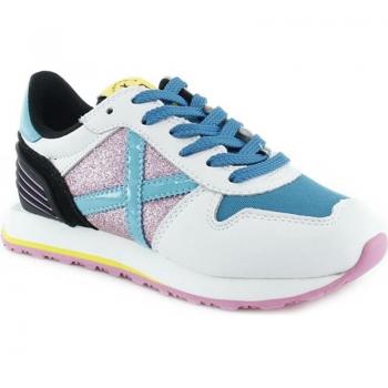 Zapatilla Deportiva Munich Mini Massana 452 para Mujer, Niña y Niño - Color Blanco