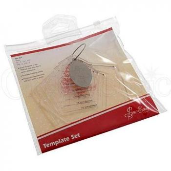 Juego de Plantillas Mini Pentágonos para Patchwork Sew Easy