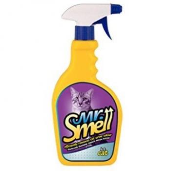 Mr Smell Cat Urine Spray para la casa.Elimina Olores de orina del gato