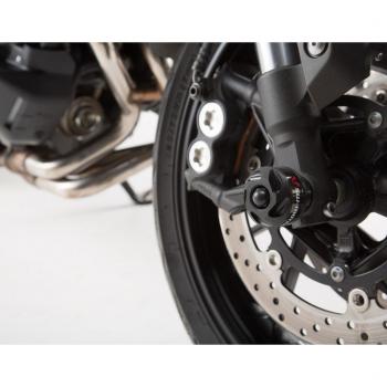 SW-Motech vorderachs-sturzpad-kit negro. YAMAHA mt-09
