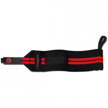 Excellerator excfa-5 Support – Muñequera Unisex, Color Negro/Rojo, FR: Talla Unique