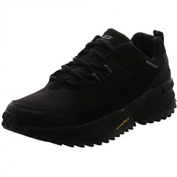 Zapatilla de Deporte Skechers Bionic Trail Hombre, color Negro (Black Suede/PU/Mesh/Black Trim), talla 44 EU