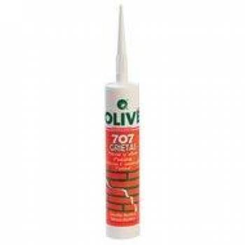 Quiadsa BRIK-CEN CA-8 GRIS - Silicona Acrilica Gris con canula