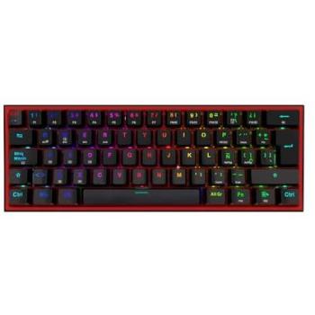 Teclado Mecánico Gaming Inalámbrico RGB Español Redragon Fizz Pro K616 Negro con Switch Rojo