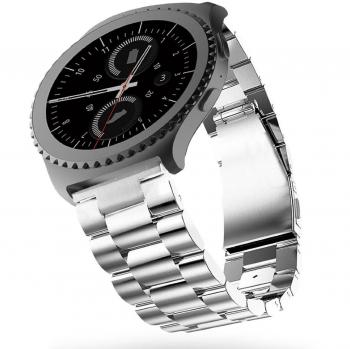 SUNDAREE Compatible con Correa Galaxy Watch 3 41MM/Galaxy Watch 42MM,20mm Cuero Reemplazo Banda Pulseras Smartwatch Correa for Samsung Galaxy Watch Active 2/Watch 3 41/S2 Classic/Huawei Watch GT 2 42