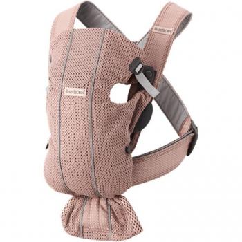 Mochila Portabebés Mini 3D Mesh con Acolchado Ergonómico y Transpirable